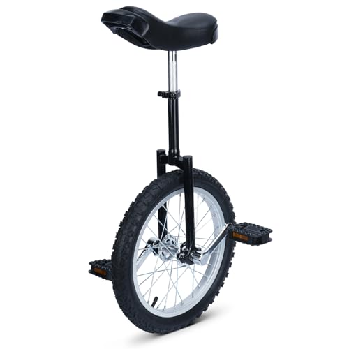 tonchean Monociclo 16 pollici Unicycle Balance Training Regolabile in altezza Monociclo per bambini...