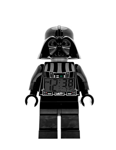 Lego Sveglia retroilluminata 9002113 Star Wars per bambini minifigure Darth Vader | nero/grigio |...