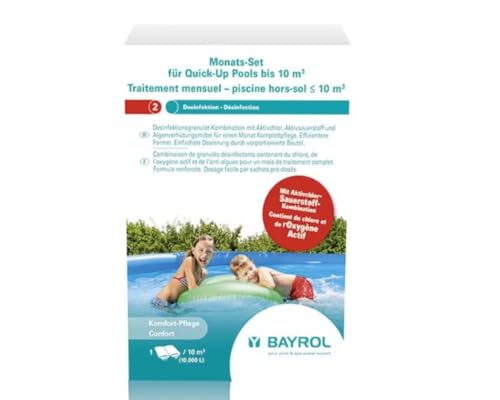 Bayrol Set di piscine Quick Up per piscine fino a 10 m³ di cura della piscina