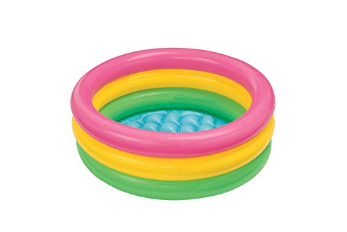 Intex7995000945 - Piscina Baby 3 Anelli, 86 x 25 cm, Multicolor