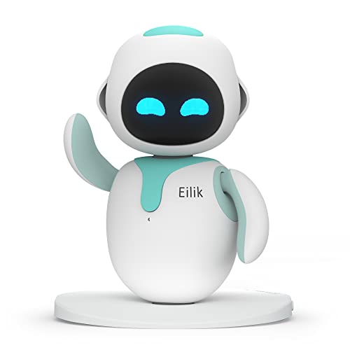 Eilik Blu – Adorabile Robot Interattivo: Smart Gadget per la Casa o la Scrivania con Emozioni...