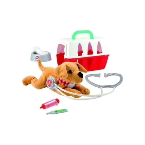 Ecoiffier Set Veterinario 8 pz, Multicolore, 7600001907