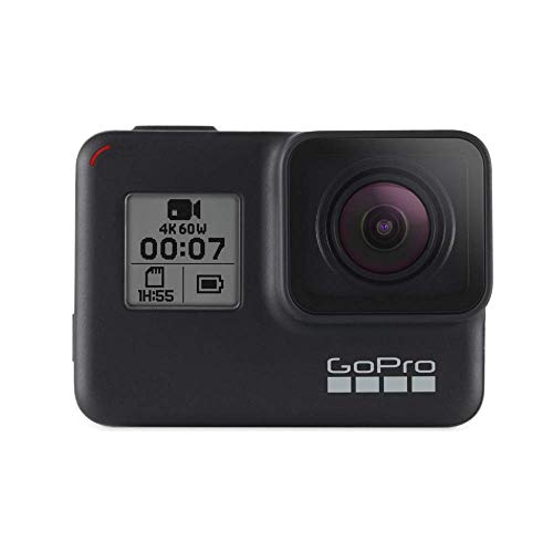 GoPro HERO7 Black — Waterproof Digital Action Camera with Touch Screen 4K HD Video 12MP Photos Live...