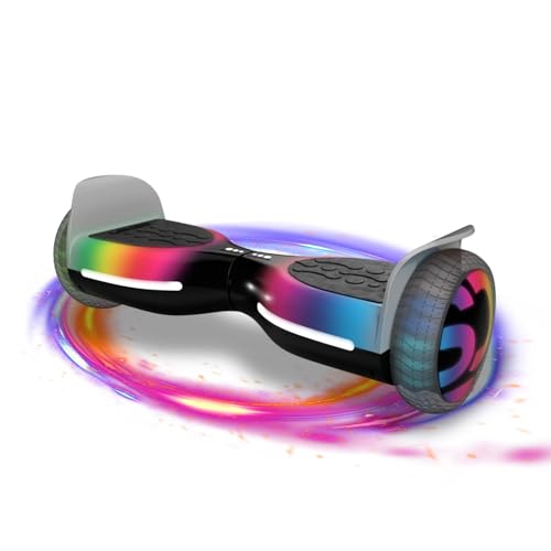 Lexgo Hoverboard per Bambini PHANTOM - Overboard Elettrico con Telaio in Acciaio, Ruote da 6,5'' e 2...