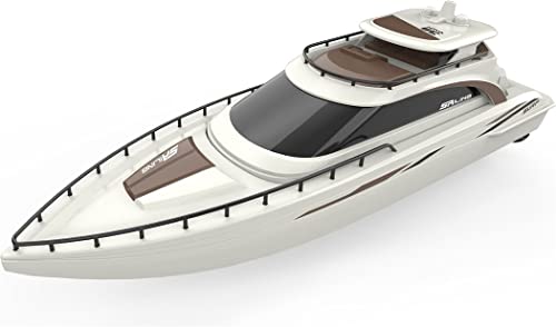 Amewi Rising Sun Cruise Yacht 380 mm 15 km/h RTR marrone/bianco crema RC telecomandato