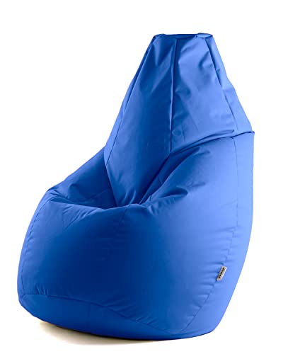 Avalon - Pouf Poltrona Sacco Grande L Jive, Puffo per Sedersi Ergonomico, Pouf a Sacco in Tessuto...