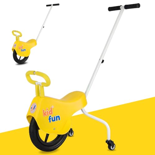 RIDEONMOP Monociclo a Spinta Manuale per Bambini, Biciclette Monociclo Leggera 3in1 per Genitori e Figli...