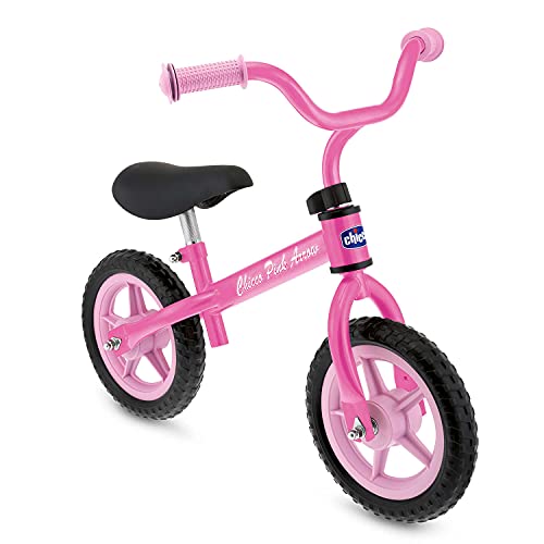 Chicco, Pink Arrow Bicicletta Senza Pedali, Bici Senza Pedali Balance Bike per l'Equilibrio, con Manubrio...