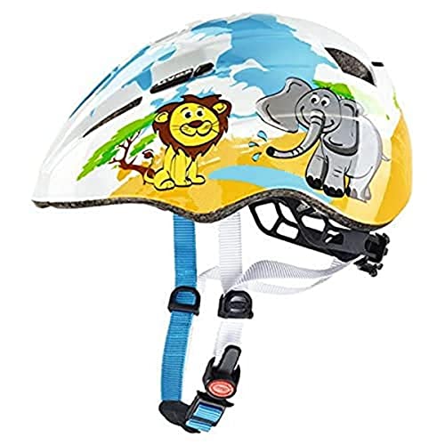 uvex kid 2, casco da ciclismo leggero per bambini, regolazione individuale delle dimensioni, ampliabile...