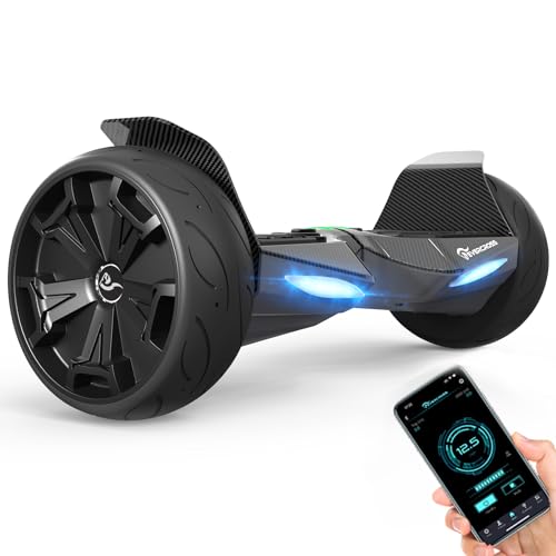 EVERCROSS 8,5' Hoverboards fuoristrada, Tutti i Terreni Hover Board abilitati per App con Bluetooth,...