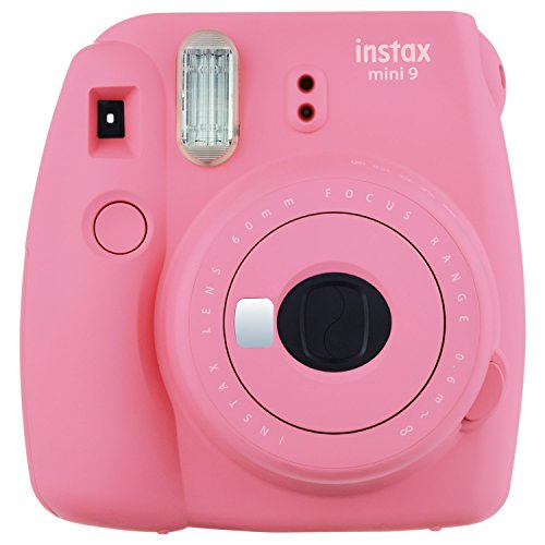 Fujifilm Instax Mini 9 Flamingo Fotocamera Istantanea, 62 x 46 mm, Rosa