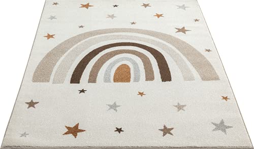 the carpet Beat Kids - Tappeto moderno per bambini, morbido, morbido, facile da pulire, con motivo...