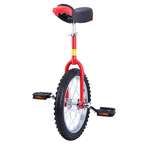 Yonntech 16' / 20' / 24' Trainer per Bambini / Adulti Monociclo Regolabile in Altezza Bici di Bicicletta...