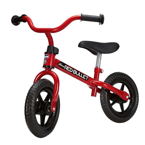 Chicco Red Bullet Bicicletta Bambini Senza Pedali 2-5 Anni, Bici Senza Pedali Balance Bike per...
