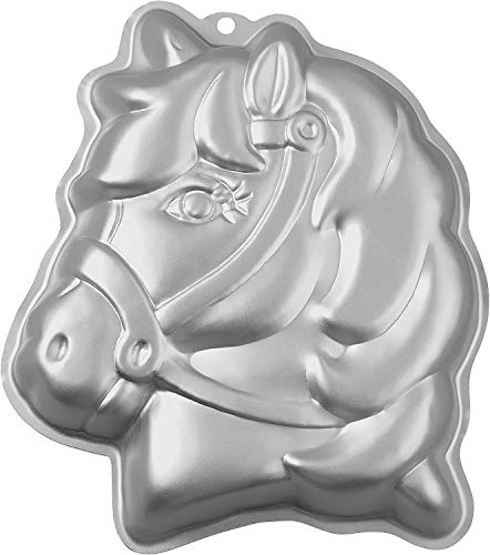 Wilton Forma Pony Teglia, Alluminio, Argento