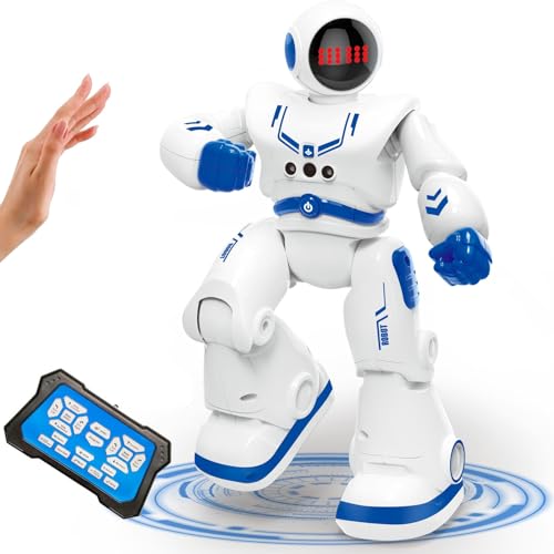 Robot Giocattolo per Bambini 6 7 8 9 10 11 12 Anni RC Robot Giochi Intelligente Telecomandati Gesture...