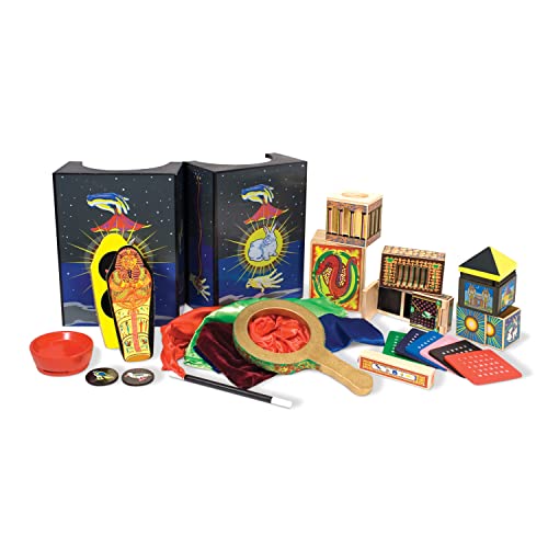 Melissa & Doug Set di Giochi di Magia, Cofanetto Trucchi per Bambini, Gioco di Ruolo Educativo, Regalo...