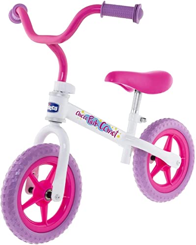 Chicco Pink Comet Bicicletta Bambini Senza Pedali 2-5 Anni, Bici Senza Pedali Balance Bike per...
