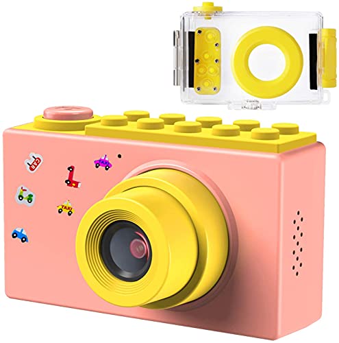Samoleus Macchina Fotografica per Bambini, Fotocamera Digitale Subacquea Impermeabile, Digital Camera...