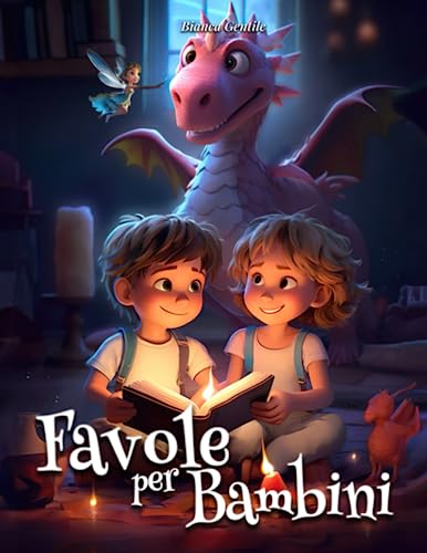 Favole per bambini: Una raccolta di storie completamente a colori. Favole illustrate, magiche, educative...