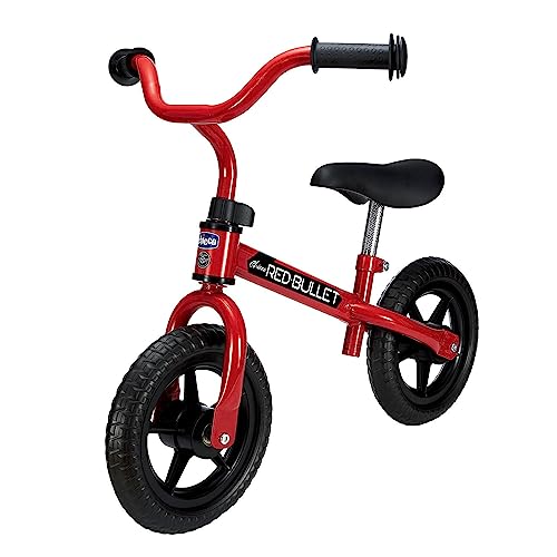 Chicco Red Bullet Bicicletta Bambini Senza Pedali 2-5 Anni, Bici Senza Pedali Balance Bike per...