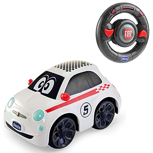 Chicco Fiat 500 Sport Macchina Telecomandata per Bambini, Auto Telecomandata con Volante Radiocomando...