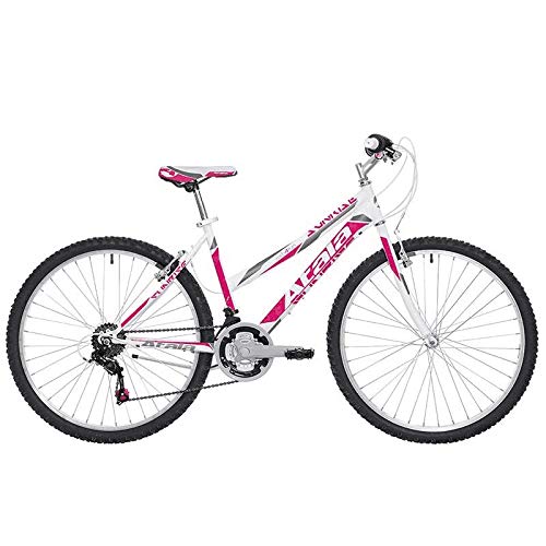 GS1 Italy Atala Bici Lady 2020 Sunrise 26' 18V Bianco/Fucsia Tg. 43