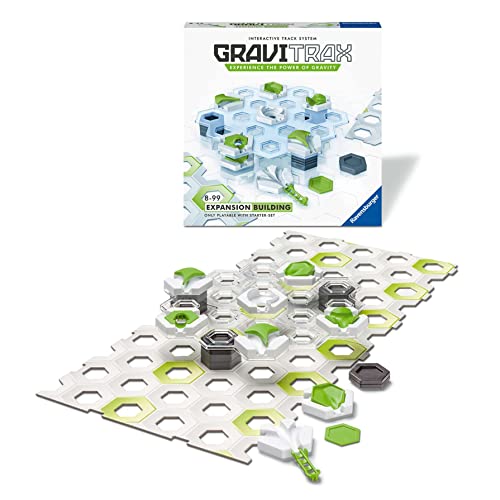 Ravensburger 27602 Gravitrax Building, Set Espansione, 8+ Anni, Gioco Logico-Creativo, Gioco STEM