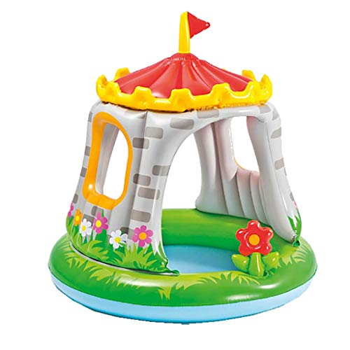 Intex 57122 Royal Baby Castello- Piscina per Bambini 1-3 anni, Multicolore, 122 x 122 cm