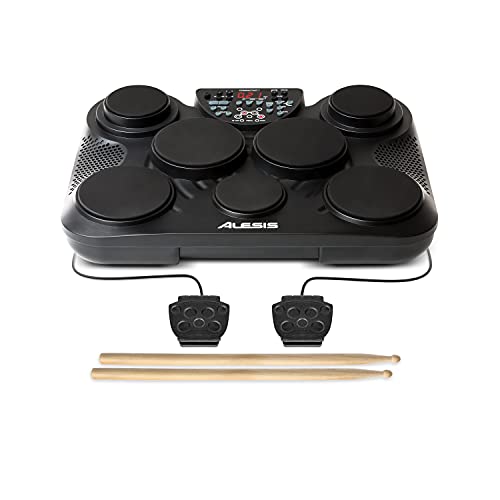 Alesis CompactKit 7 - Batteria Elettronica Portatile da Tavolo con 7 Pad Sensibili Alla Velocity, 265...