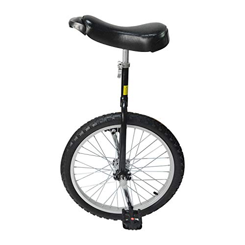 uyoyous Monociclo 20 pollici Unicycle Balance Training Monociclo regolabile in altezza per adulti,...