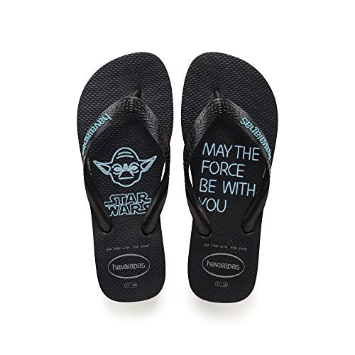 Havaianas Stars Wars, Infradito Unisex/Adulto, Nero (Black/Blue), 35/36 EU