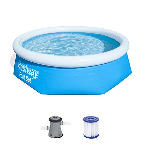 Bestway 57268 Best Way Piscina Fast Set Cm 244X66, cap 2.300, Pompa Filtro 58381 1,249 Lt 882,...