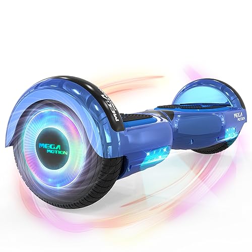 MEGA MOTION Hoverboards per Bambini, Hoverboards a due Ruote da 6,5 Pollici con Altoparlante Bluetooth,...