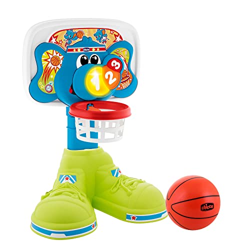 Chicco Basket League Canestro per Bambini Elettronico, da Camera con Effetti Sonori e Luminosi, Altezza...