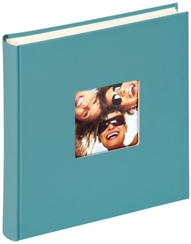 walther design album fotografico verde petrolio 30 x 30 cm con ritaglio copertina, Fun FA-208-K