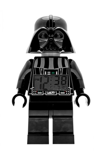 Lego Sveglia retroilluminata 9002113 Star Wars per bambini minifigure Darth Vader | nero/grigio |...