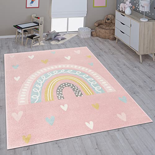 Paco Home Tappeto per bambini cameretta bambine bambini diversi motivi e dimensioni, Dimensione:80x150...