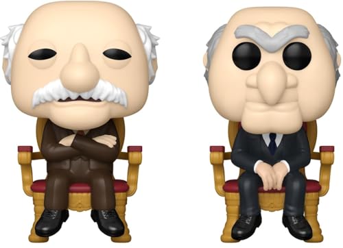 Funko Pop! TV: Muppets - Waldorf And Statler 2 Pack - The Muppets - Figura in Vinile da Collezione - Idea...