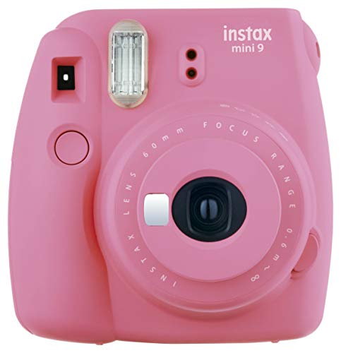 Fujifilm instax mini 9 Flamingo Fotocamera Istantanea, 62 x 46 mm, Rosa