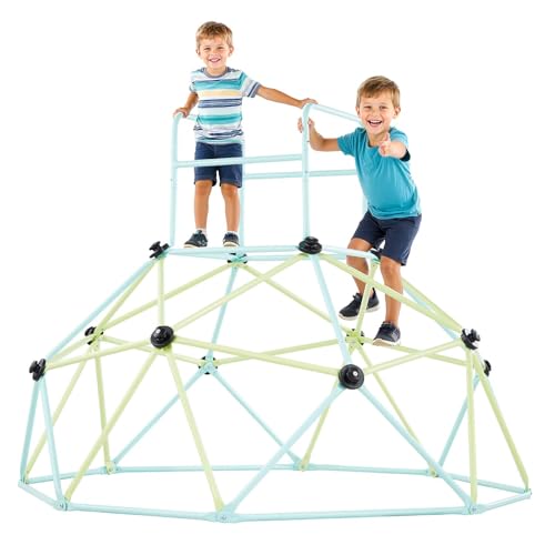 VEVOR Struttura da Arrampicata Geometrica a Cupola Larghezza 183 cm, Carico 270 kg, Attrezzatura da...