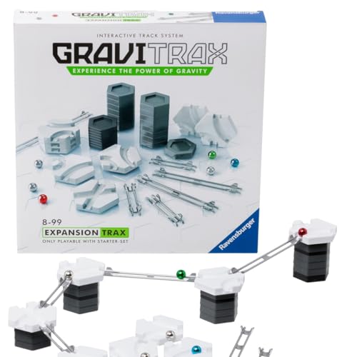 Ravensburger - GraviTrax Trax, Espansione per Pista di Biglie, Gioco Interattivo ed Educativo STEM, per...