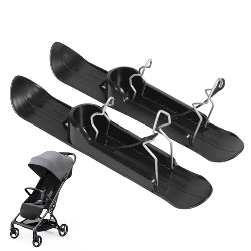 Set di slitte da neve, per allenamento, ciclismo, sci, scooter bilanciato per bambini, per stazioni...