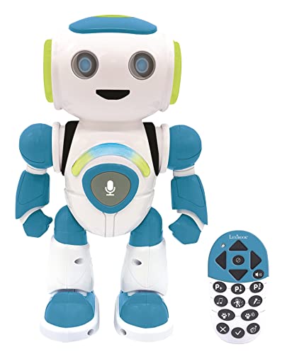 Lexibook Lexibook-ROB20IT Powerman Jr. Robot Intelligente interattivo Che Legge nella Mente Giocattolo...