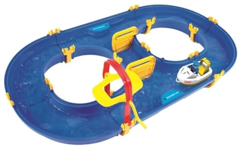 Big Waterplay Rotterdam Circuito d'Acqua, Colore Blu, Small, 800055102