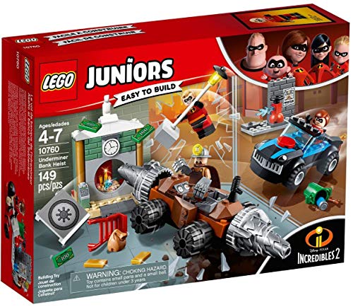 LEGO 10760 Juniors Mattoncini, Rapina in Banca del Minatore