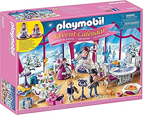 PLAYMOBIL 9485 - Calendario dell'Avvento 'Ballo di Natale nel Salone di Cristallo', Dai 4 anni