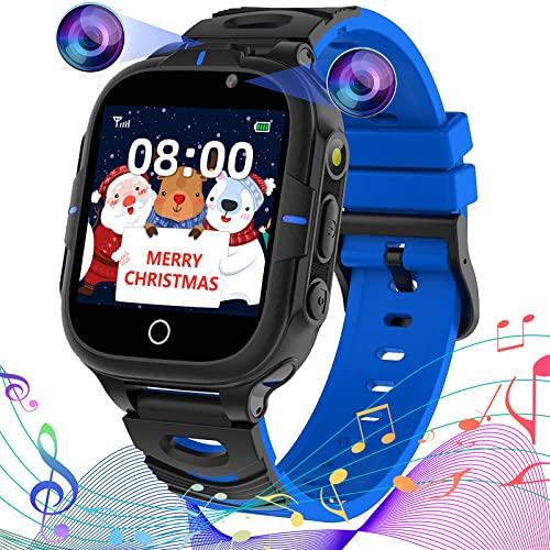 Smartwatch Bambini 16 Giochi-Musica 2*Fotocamera, Orologio Intelligente Bambini con batteria di grande...