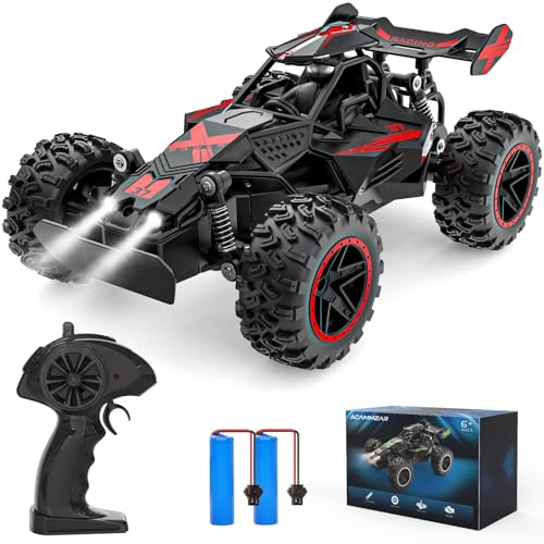 ACAMMZAR Macchina Telecomandata per Bambini, 1:18 20+KM/H Off Road Monster RC Truck, RC Auto...