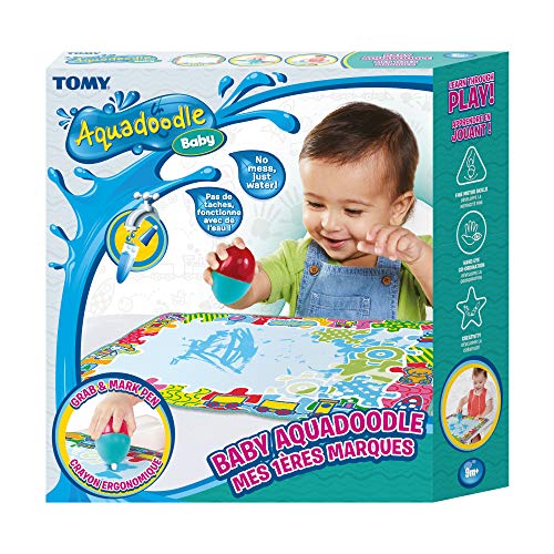Aquadoodle Baby Water Doodle Mat, Official Tomy No Mess Colouring & Drawing Game, Baby Water Mat Suitable...